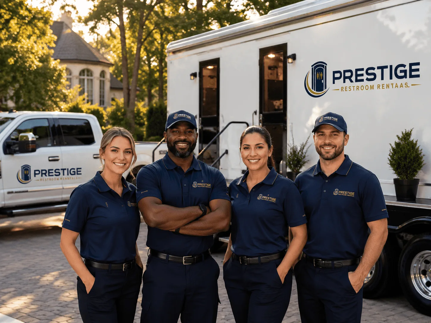 Trusted Luxury Portable Restrooms company in Check, VA